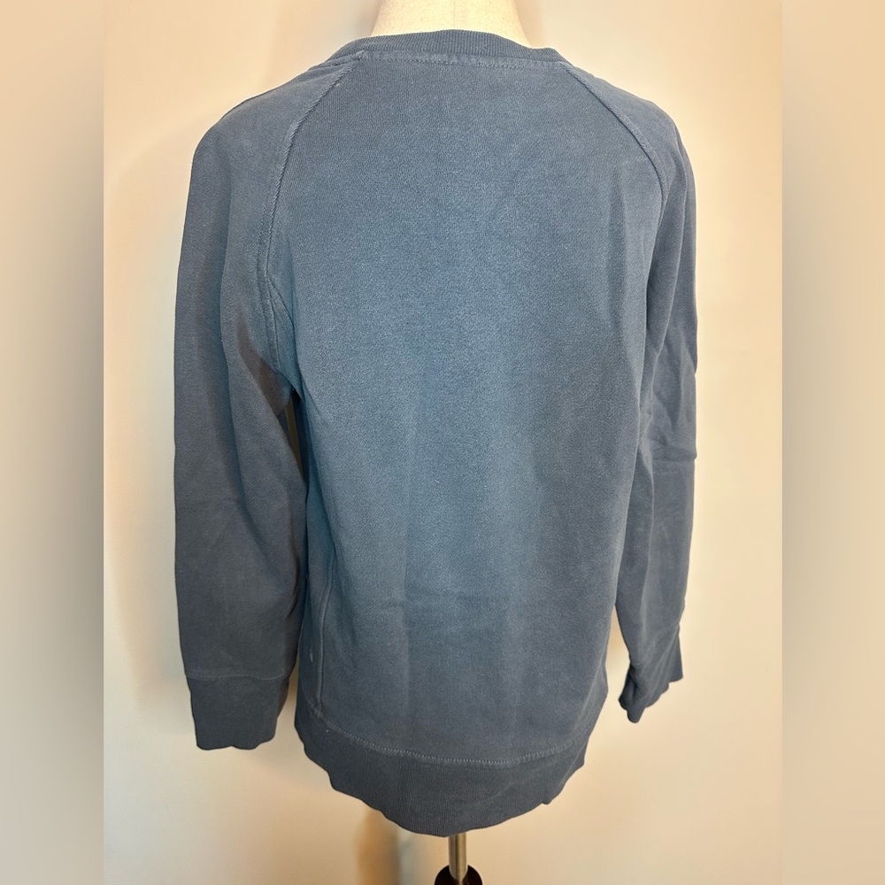 Sz 6 Lululemon Back To It Crew sweatshirt in Astro Blue pockets - Picture 7 of 11